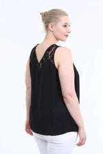 Angelino Lace Detailed Sleeveless Blouse