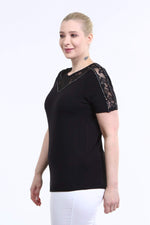 Angelino Lace and Sequin Detailed Blouse