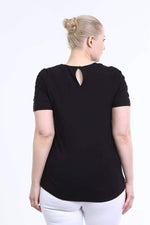 Angelino Lace and Sequin Detailed Blouse