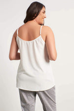 Angelino Lace Rope Strap Blouse