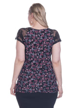 Angelino Lace Short Sleeve T-shirt