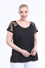 Angelino Lace Short Sleeve T-shirt