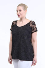 Angelino Lace Short Sleeve T-shirt