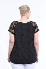 Angelino Lace Short Sleeve T-shirt