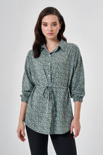 Patterned Green Tunic