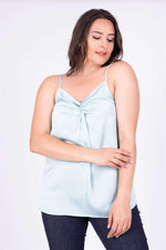 Angelino Knot Detailed Rope Strap Blouse
