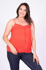 Angelino Knot Detailed Rope Strap Blouse