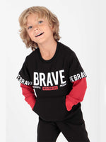 Boy Brave Printed Tracksuit Team AK2231