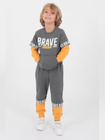 Boy Brave Printed Tracksuit Team AK2231