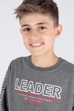 Boy Leader Printed Trend Sweatshirt AK15091