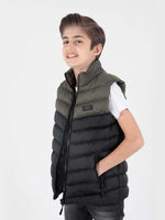 Boy Fashion trend Hooded swelling vest ak217980