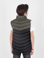 Boy Fashion trend Hooded swelling vest ak217980