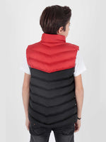 Boy Fashion trend Hooded swelling vest ak217980