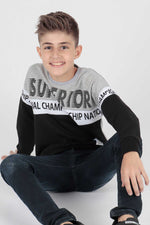 Boy Superior Printed Trend Sweatshirt AK15118