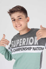 Boy Superior Printed Trend Sweatshirt AK15118