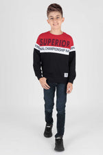 Boy Superior Printed Trend Sweatshirt AK15118