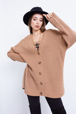 Woman Buttoned Thessaloniki Cardigan