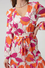 Woman Flower Patterned Dress