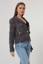 Woman Colored Short Jacket