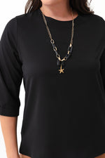 Women'S Bike Necklace Big Size Blouse