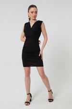 Woman V -Neck Dress