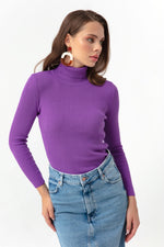 Female Fisherman Collar Knitwear Sweater