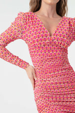 Female Patterned Mini Dress