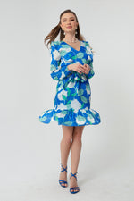 Woman Flower Patterned Dress