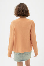 Woman Gold Buttoned Homeland Cardigan