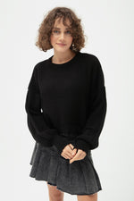 Female Bike Collar Knitwear Sweater