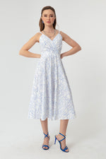 Midi Dress With Women Strap