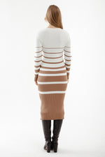 Female Bike Neckline Triko Dress