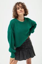 Female Bike Collar Knitwear Sweater