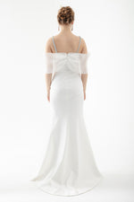 Women Stone Handled Long Fısh Dress Dress