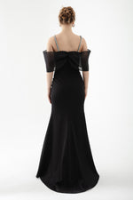 Women Stone Handled Long Fısh Dress Dress
