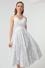 Midi Dress With Women Strap
