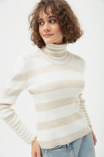 Female Fisherman Neckline Triko Sweater