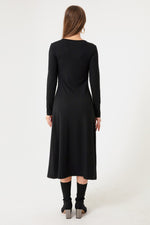 Woman Midi Knitting Dress