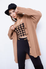 Woman Buttoned Thessaloniki Cardigan