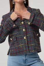 Woman Colored Short Jacket