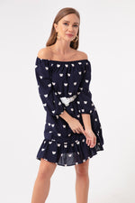Women'S Arms With Rubber Arched Dress