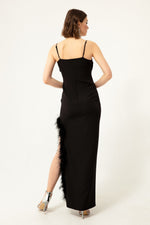 Woman Woven Otrişli Evening Dress & Graduation Dress