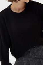 Female Bike Collar Knitwear Sweater