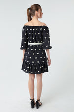 Women'S Arms With Rubber Arched Dress