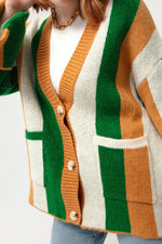 Female Shadon Button Detailed Knitwear Cardigan