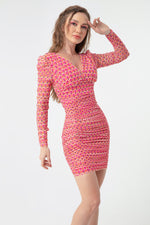 Female Patterned Mini Dress