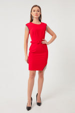 Female Stone Mini Evening Dress