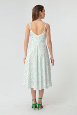 Midi Dress With Women Strap