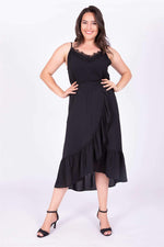 Angelino Ruffled Long Skirt