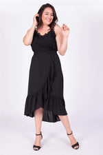 Angelino Ruffled Long Skirt